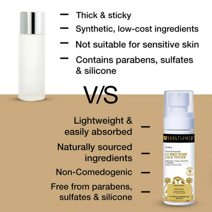 Soulflower Kumkumadi Face Toner Mist - 50 ml