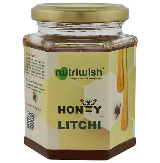 Nutriwish 100% Pure Organic Honey Litchi