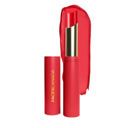 Faces Canada 3 in 1 LongStay Matte Lipstick - Showstopper Red 09 - 2 gm