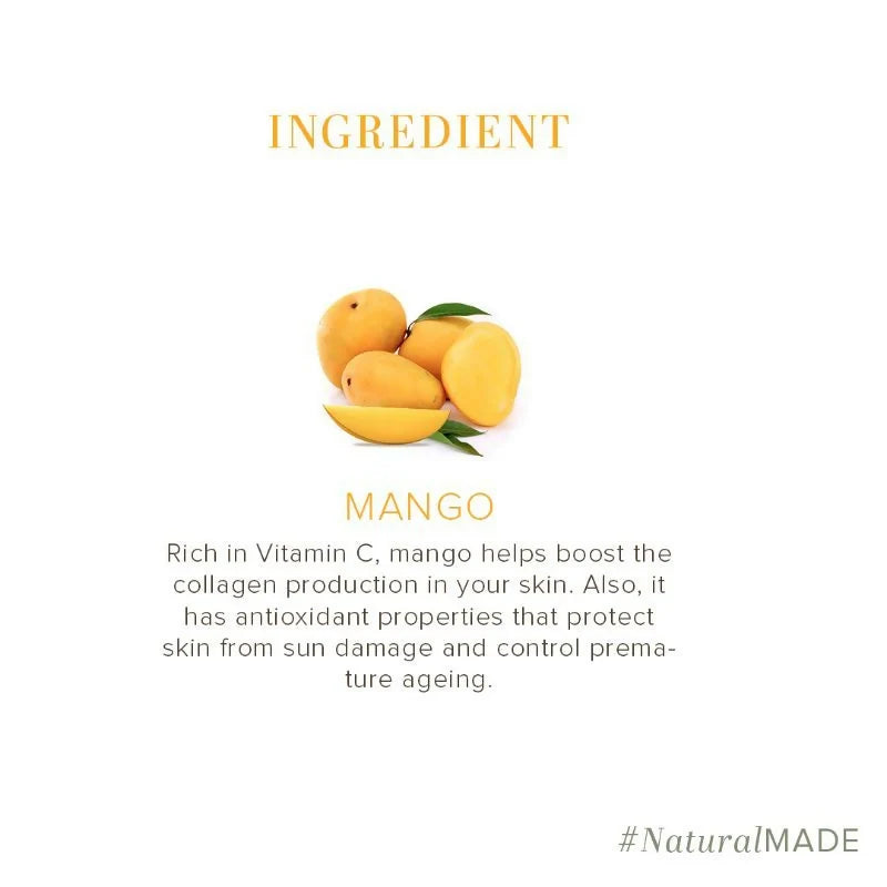 Khadi Natural Mango Handmade Soap - 125 gm