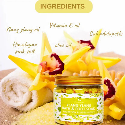 The Wellness Shop Ylang Ylang Bath & Foot Soak - 200 gm 16 customers are viewing this product