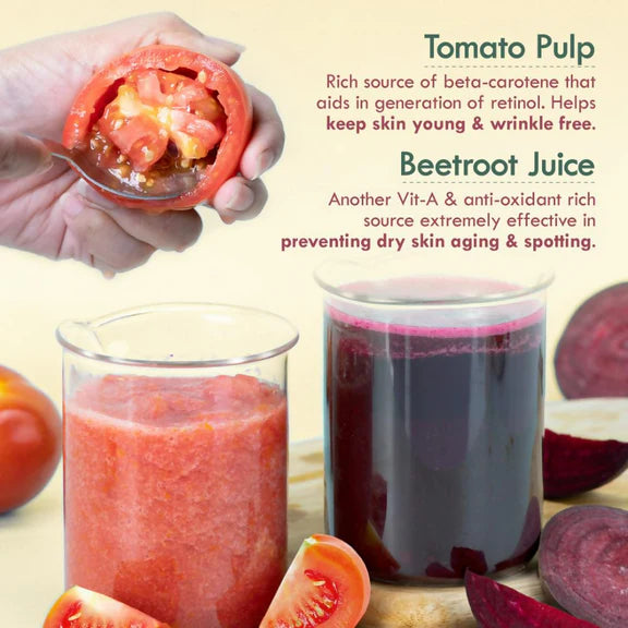 Nat Habit Active Beetroot Tomato Vitamin A Face Gel - 50 gm