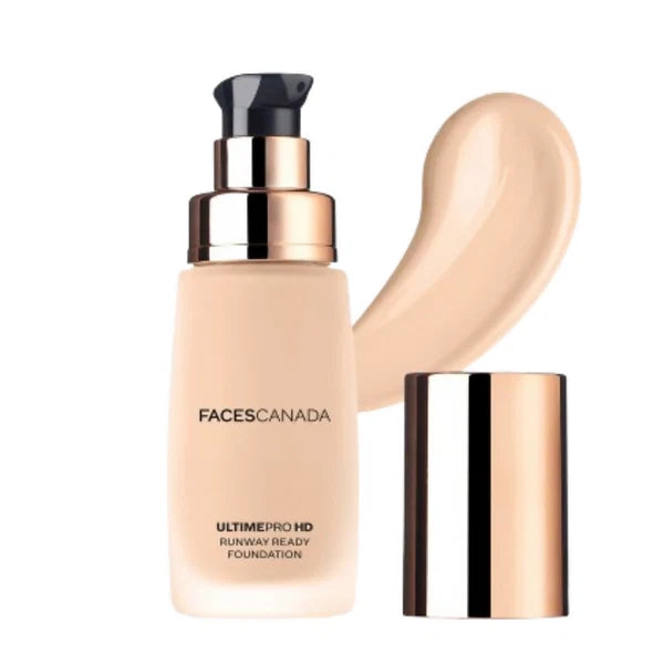 Faces Canada Ultime Pro Hd Runway Ready Foundation - Natural Ivory 01 - 30 ml