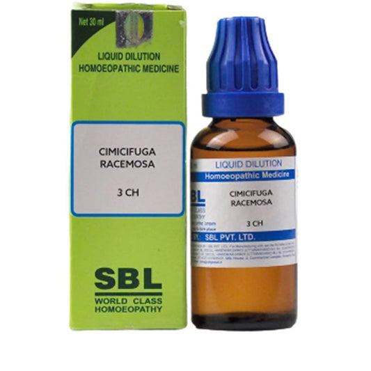 SBL Homeopathy Cimicifuga Racemosa Dilution -3 CH