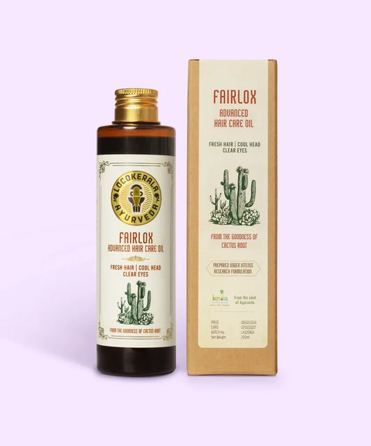 LocoKerala Fairlox Advanced Hair Oil – Ayurvedic Elixir for Strong & Vibrant Hair - 200 ml