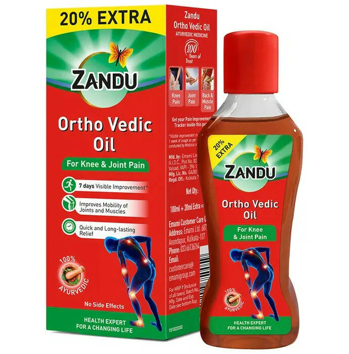 Zandu Ortho Vedic Knee & Joint Pain Oil