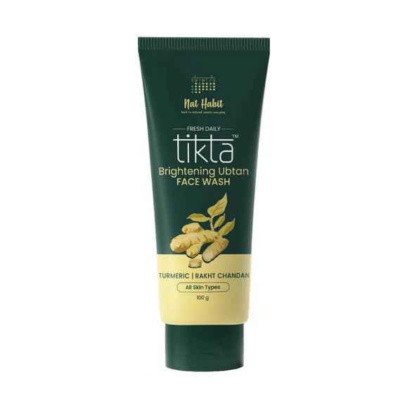 Nat Habit Brightening Ubtan Tikta Face Wash - 100 gm