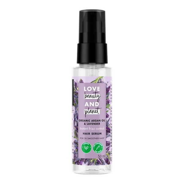 Love Beauty And Planet Organic Argan Oil & Lavender Hair Serum - 50 ml