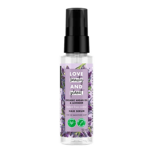 Love Beauty And Planet Organic Argan Oil & Lavender Hair Serum - 50 ml