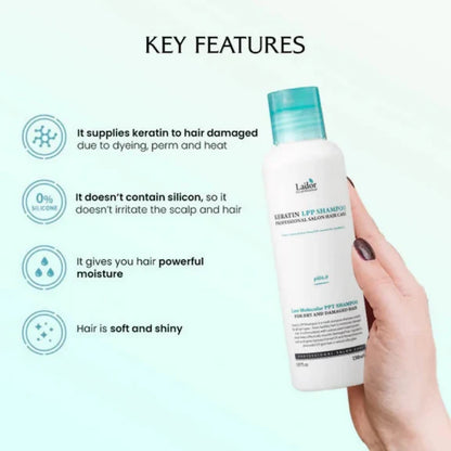 La'dor Luxe Keratin Haircare Duo - Keratin Lpp Shampoo And Hydro Lpp Treatment - combo