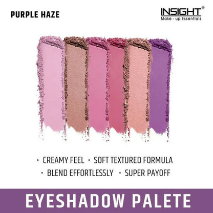 Insight Cosmetics Show Time Eyeshadow Palette - Purple Haze - 15 gm