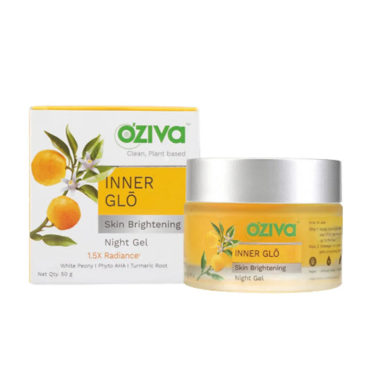 OZiva Inner Glo Skin Brightening Night Gel