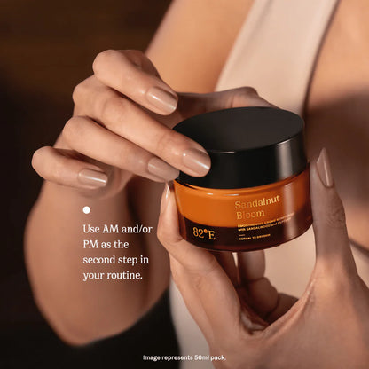 82??E By Deepika Padukone Sandalnut Bloom Smoothening cr??me moisturiser with sandalwood and peptides