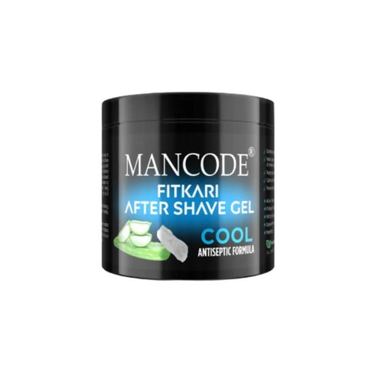 Mancode Fitkari After Shave Gel For Men Cool Antiseptic Formula - 100 gm