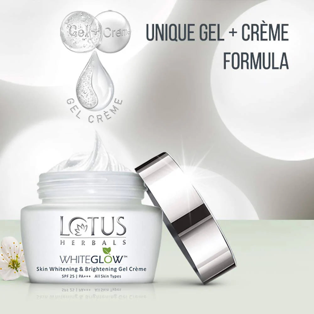 Lotus Herbals Whiteglow Skin Brightening Gel Creme SPF 25