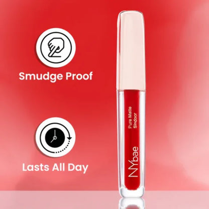 NY Bae Pure Matte Sindoor - Velvet Red 01 - 2.5 ml