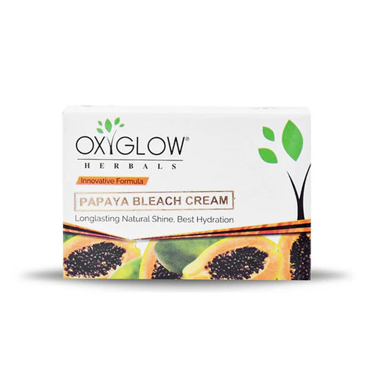 Oxyglow Herbals Papaya Bleach Cream - 50 gm