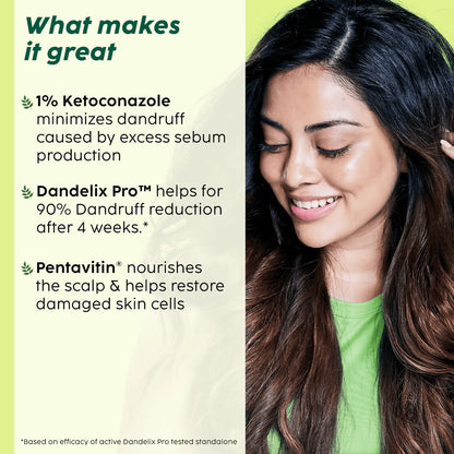 PLIX The Plant Fix Neem Anti-Dandruff Advanced Shampoo For Reduced Dandruff & Itchiness