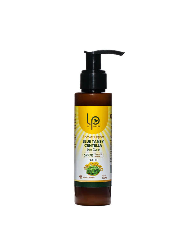 Life Purified Abhyetilepam Blue Tansy Centella Vit D Booster SPF 70 Pa++++ - 100 ml
