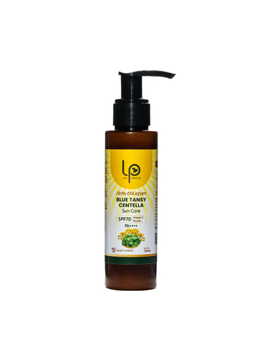 Life Purified Abhyetilepam Blue Tansy Centella Vit D Booster SPF 70 Pa++++ - 100 ml