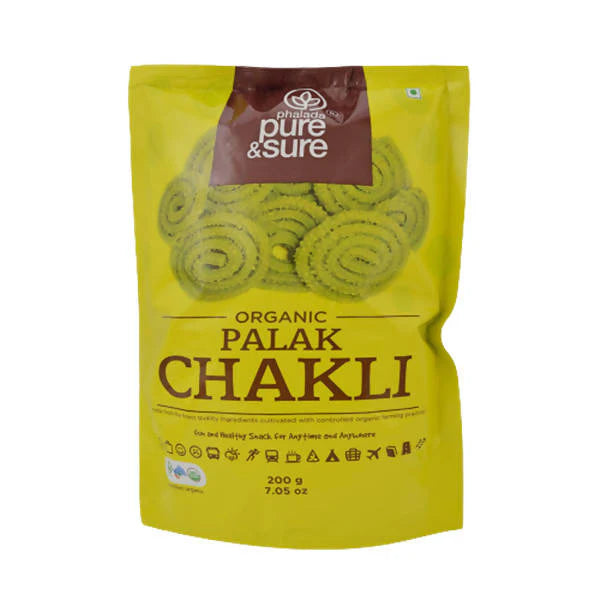 Pure & Sure Palak Chakli - 200 gm