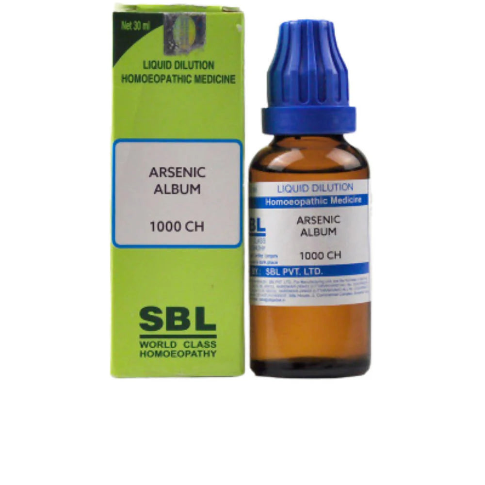 SBL Homeopathy Arsenicum Album Dilution -10M CH