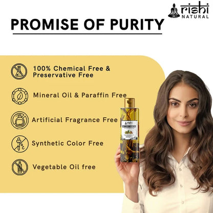 Rishi Natural Anti Grey Hair Oil - 150 ml