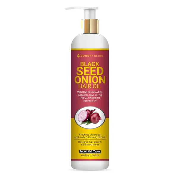Bounty Bliss Black Seed Onion Oil-Anti-Hairfall Hair Oil - 200 ml