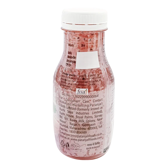Patanjali Strawberry Basil Drink - 200 ml