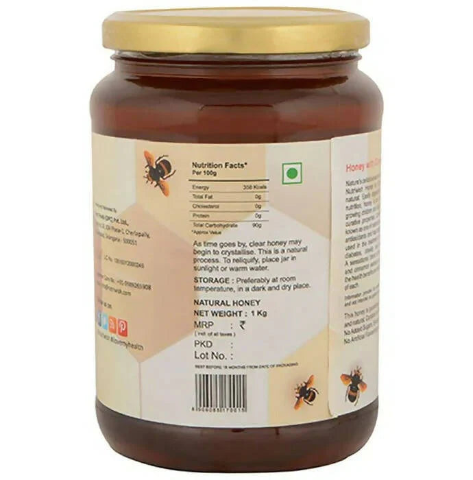 Nutriwish 100% Pure Organic Honey Cinnamon