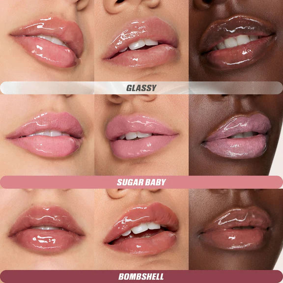 Huda Beauty Glossiest Gloss Trio - combo