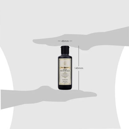 Khadi Natural Ayurvedic Amla and Bhringraj Hair Cleanser/Shampoo - 210 ml - Pack of 1