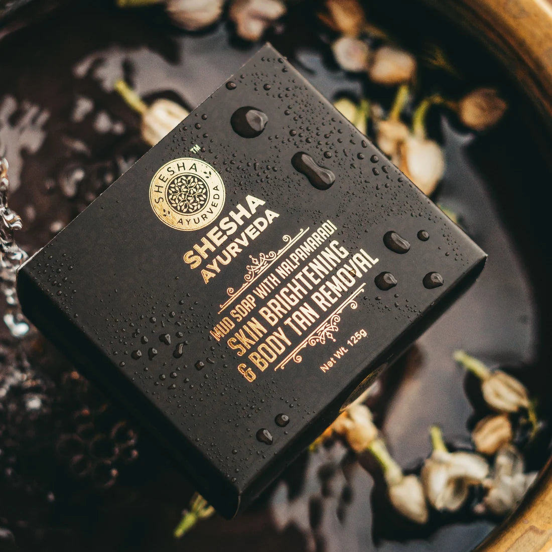 Mud with Nalpamaradi Skin Brightening Soap 125G for oily skin
