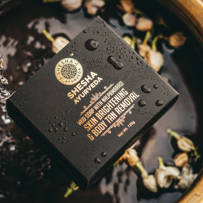 Mud with Nalpamaradi Skin Brightening Soap 125G for oily skin