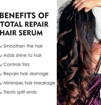 Nuerma Science Total Repair Hair Serum for Instant Smoothing & Nourishing - 100 ml