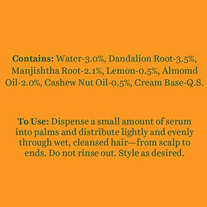 Biotique Advanced Ayurveda Bio Almond and Cashew Fresh Replenishing Hair Serum