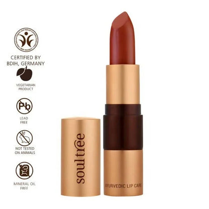 Soultree Ayurvedic Lipstick Rich Earth 777 - 4 gm