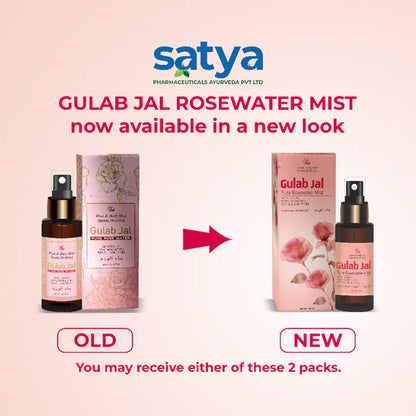Satya Pharmaceuticals Ayurveda Gulab Jal Rose Water Mist - 50 ml