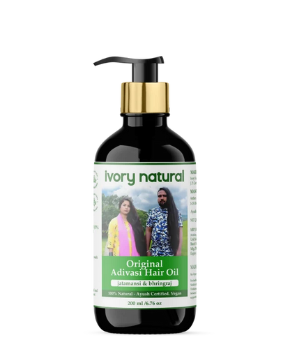 Ivory Natural Adivasi Hair Oil For Growth Of Hair, Hair Strengthening & Nourishment - 200 ml