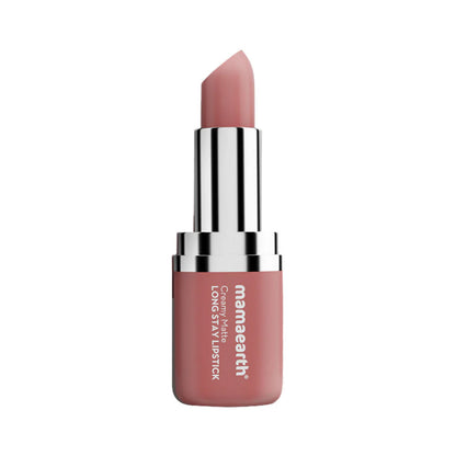 Mamaearth Creamy Matte Long Stay Lipstick - Pillow Nude