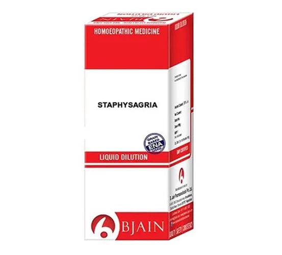 Bjain Homeopathy Staphysagria Dilution -3X