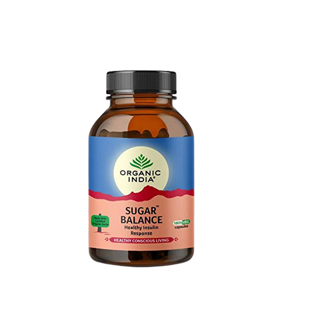 Organic India Sugar Balance Capsules