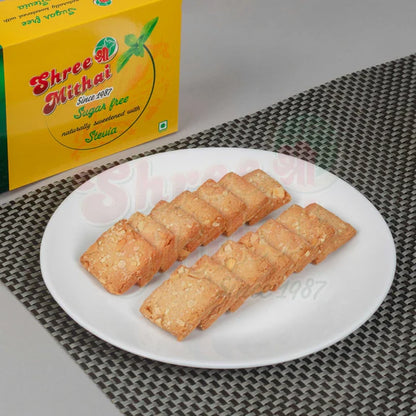 Shree Mithai Sugarfree Cashew Cookies - 150 gm
