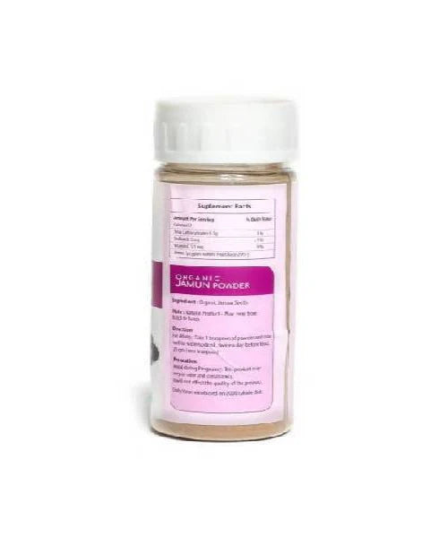 Siddhagiri's Satvyk Organic Jamun Powder - 100 gm