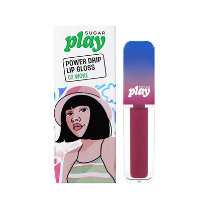 Sugar Play Power Drip Lip Gloss - 02 Woke - 2 ml