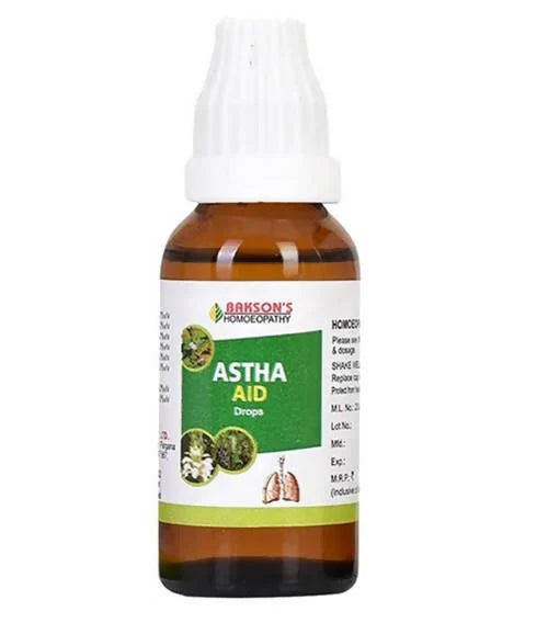 Bakson's Homeopathy Astha Aid Drops