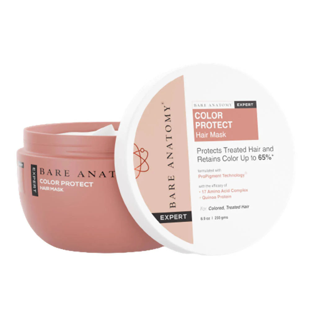 Bare Anatomy Expert Color Protect Hair Mask for Dry and Frizzy Colored Hair, Retains Color Upto 8 Weeks