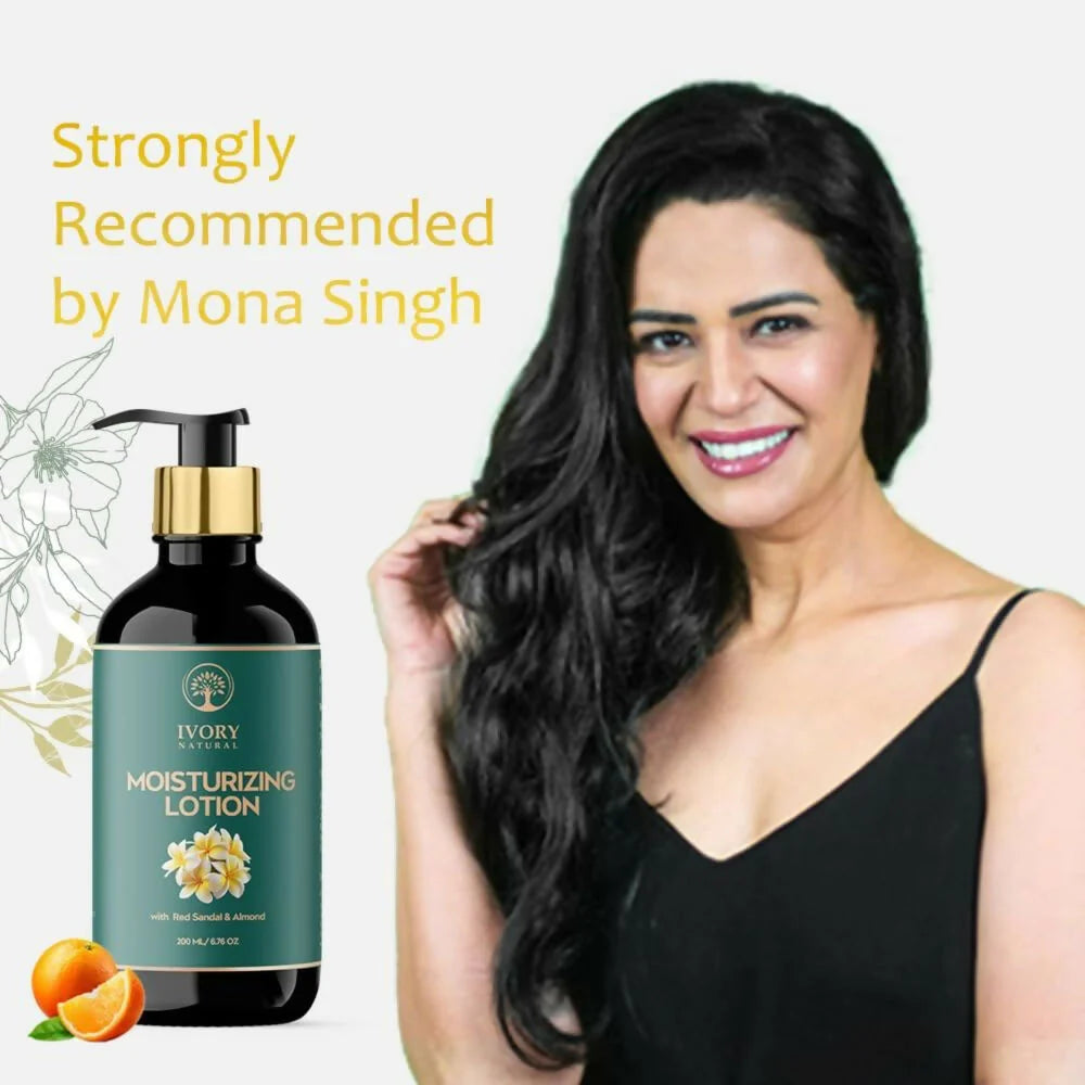 Ivory Natural Moisturizing Lotion Nourishes, Hydrates, And Revitalizes Dry Skin For Radiant Glow - 200 ml