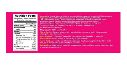 Early Foods Multi-Grain Millet Jaggery Cookies - 130 gm