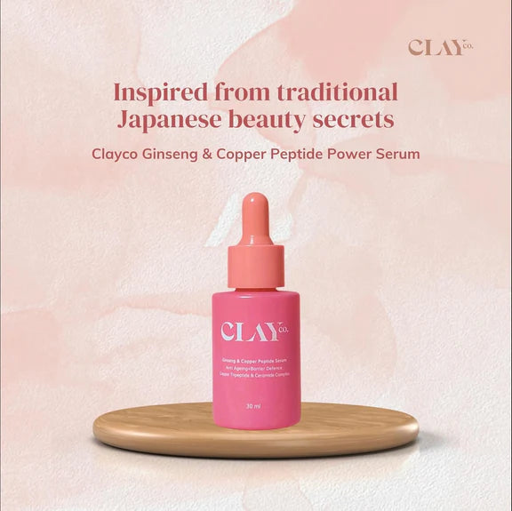 Clayco Ginseng and Copper Peptide Power Serum - 30 ml